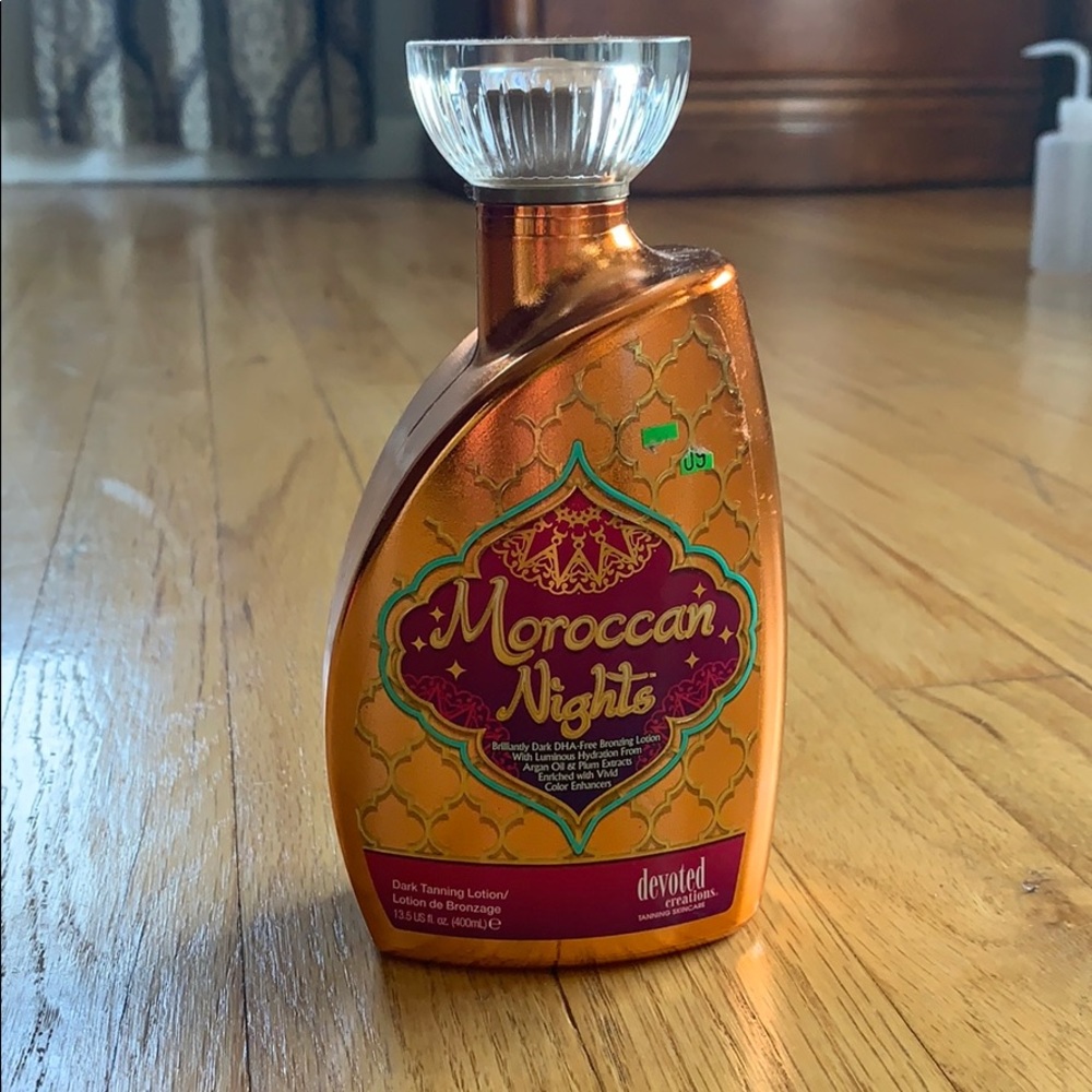 Moroccan night indoor tanning lotion.
